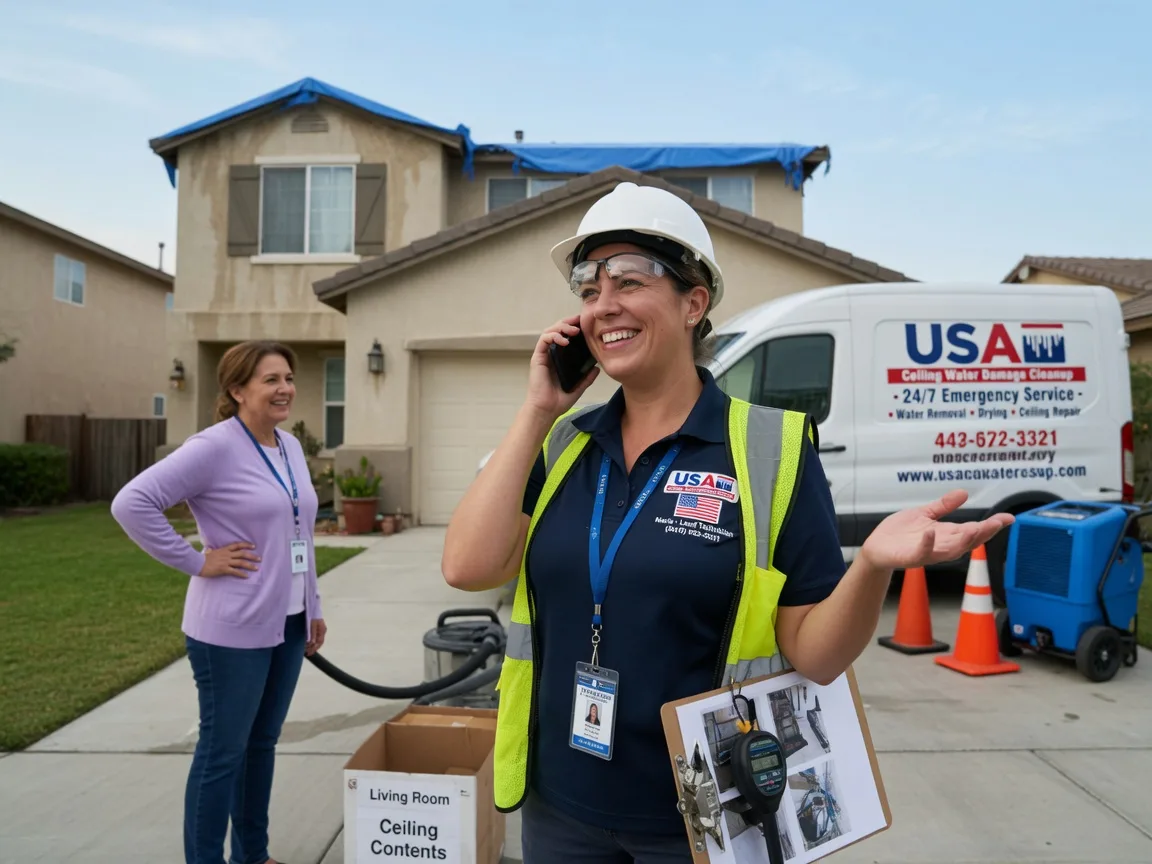 Ceiling Water Damage Restoration Saint Lucas, IA FAQs